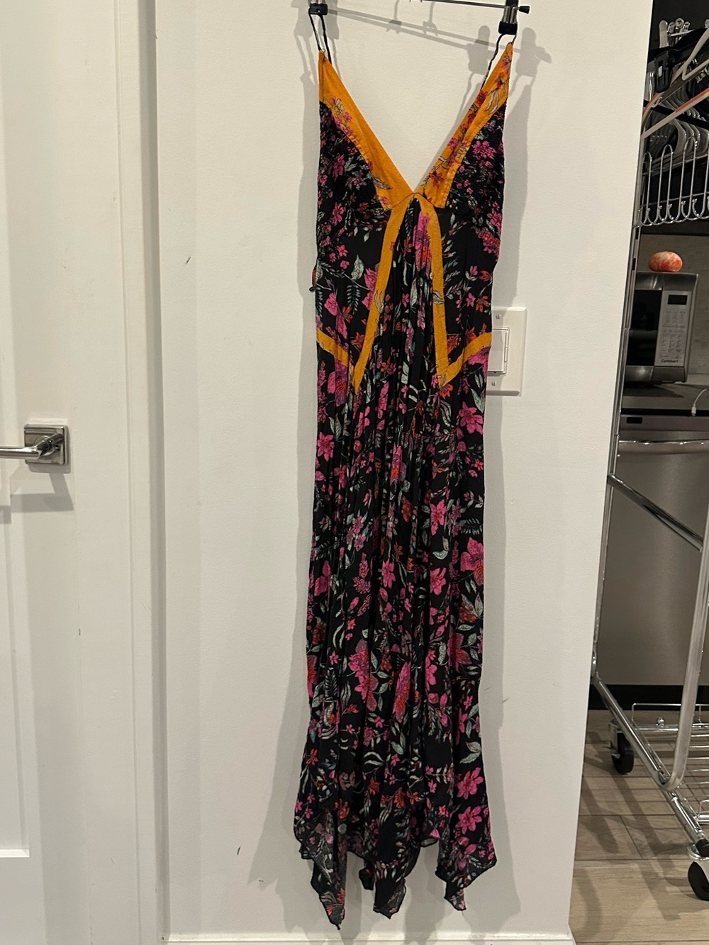 Free People There She Goes Floral Midi Slip - Picture 7 of 11